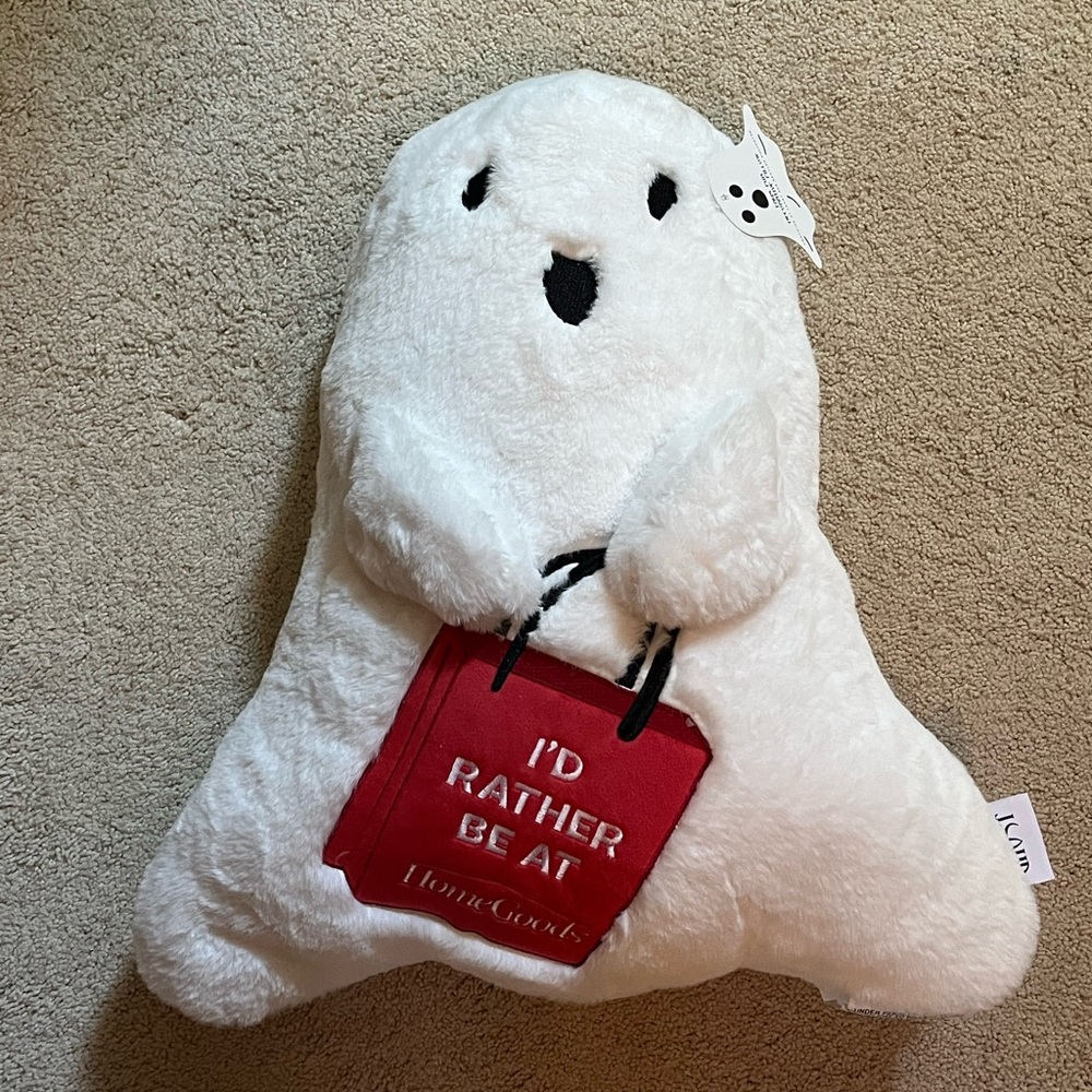 Rare home goods ghost pillow